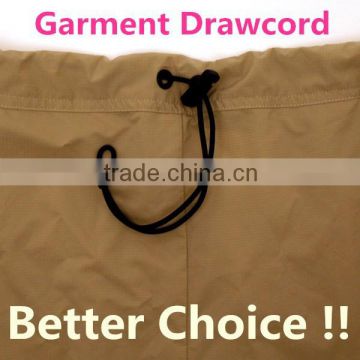 China draw string supplier drawstring for garment draw cord