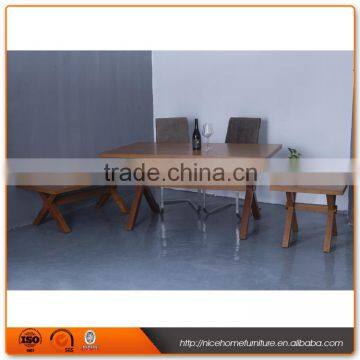 Good Price Solid Wood 4 Seater Dining Table Wood