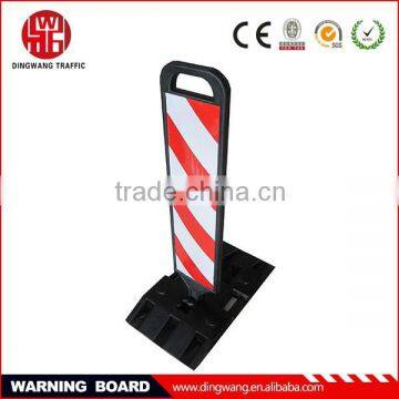 PE+RUBBER RED reflective warning board