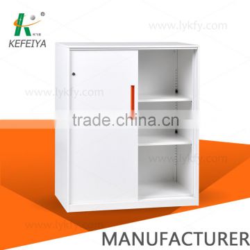Kefeiya steel metal storage furniture sliding door cabinet