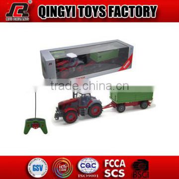 HOT!1:28 6CH RC Plastic Farm Toy Tractors with good quality and licensed