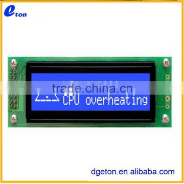 LCD CHARACTER DISPLAY 20X2 USB WITH BLUE LED BACKLIGNT