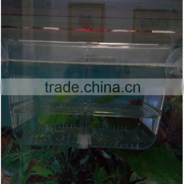 Aleas 2 in 1 aquarium acrylic fish hatchery breeding and isolation box