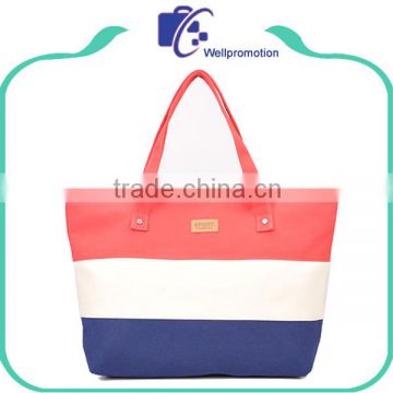 Factory supply women bags tote bag / customized canvas tote bag for shopping