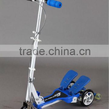 Dual Pedal Scooter with 3 wheels