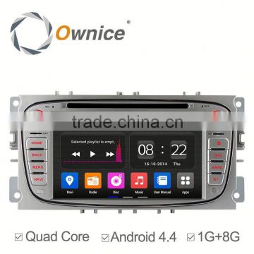 Wholesale ownice Android 4.4 & Android 5.1 gps car dvd for Ford Focus Mondeo support rear camera