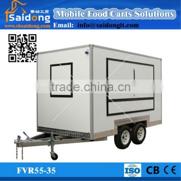 2015 New Arrival!!! Best Designed towing type fast food cart