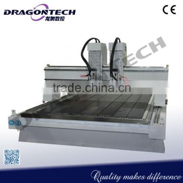 2 heads stone working cnc router DTS1530D
