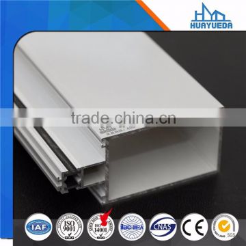 6063 T5 Aluminum Extruded Profile for Double Glass Curtain Wall in Friendly Price