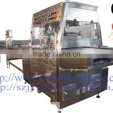 Hot Sale Chocolate Enrobing Machine With Cooling Tunnel