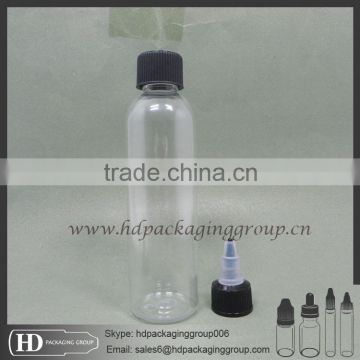 new eliquid plastic bottles wholesale PET bottles 120ml e-liquid plastic dropper bottle made of china