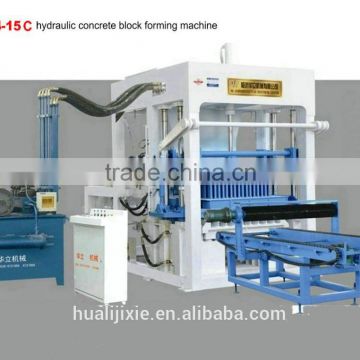 Huali Brand Hydraform Concrete Brick Making Machinery QT4-15