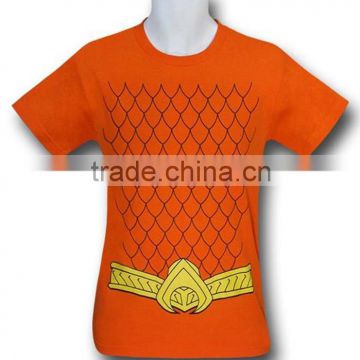 printing tee shirt Orange color new design