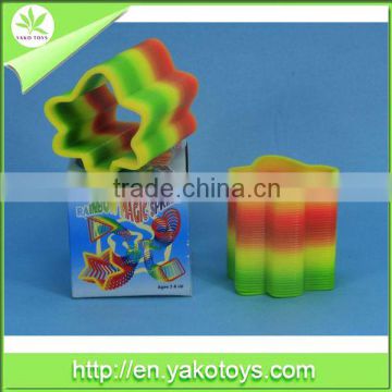 High quality rainbow spring toys for sale,have EN71/ASTM/6P