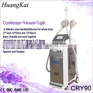low price cryo weight loss machine with 3 handles