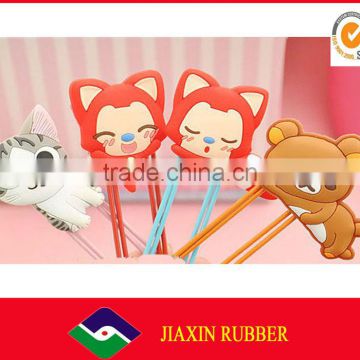 OEM cute promotional silicone plastick 3d bookmarks printing