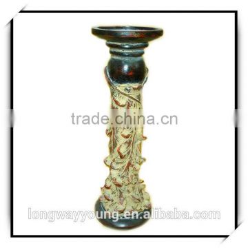 Good service fiberglass craft decorative candle holder