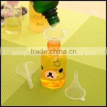 wholesale transparent plastic funnel manufacturer/High quality plastic little hopper for sale/OEM plastic funnel