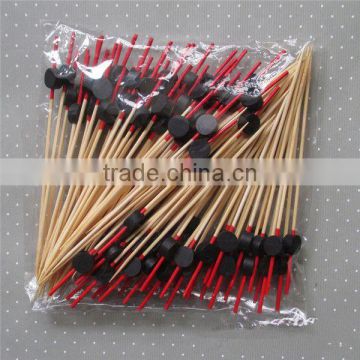 Flat type Disposable Bamboo paddle skewers