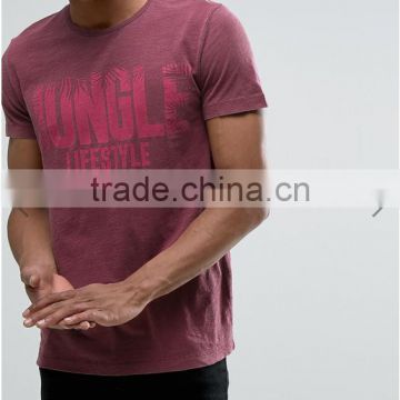 OEM service washed pink t shirt printing, custom t shirt printing t-shirts, mens t shirts t-shirt made in china