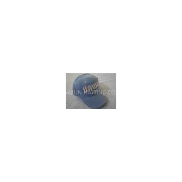 100% Cotton Ladies Baseball Caps With Metal Buckle, Promotional Blue Racing Cap With 3d Embroidery L