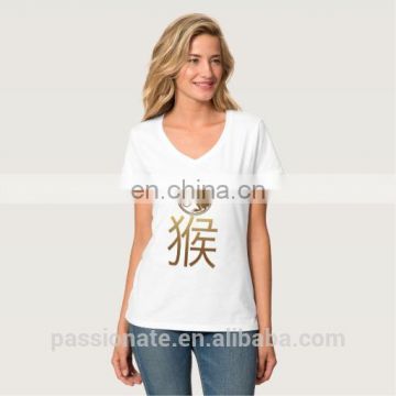 customize the year of china monkey printed t-shirt