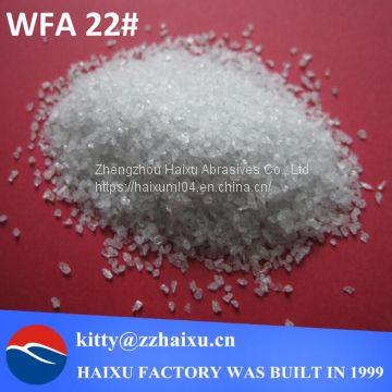 High purity white fused alumina oxide