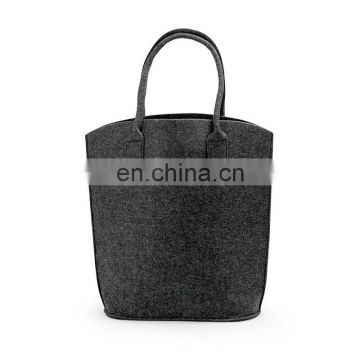oem logo for you felt shopping bag with aluminium
