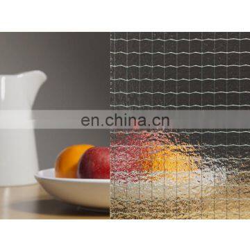 Glass manufacturer high quality custom wired glass price mq