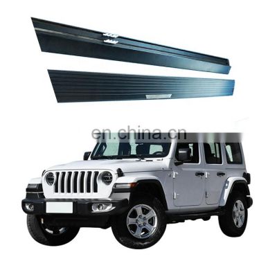 For JEEP Wrangler Power running board Automatic Footrest step Bar Auto accessories