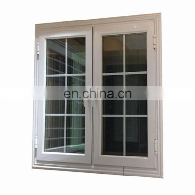 modern cheap aluminum home windows white glass window grill design sliding casement window
