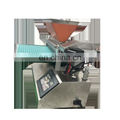 Factory small table top chocolate making machine gummy depositor small mini soft jelly bear filling molding moulding machine