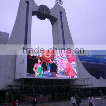 P12mm Ad video scrolling led screen sign