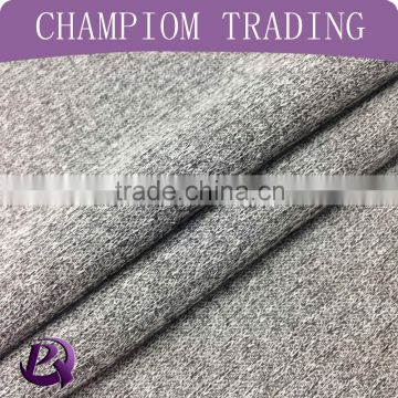 China textile Newest Design rib sweater knit fabric for wonem garment