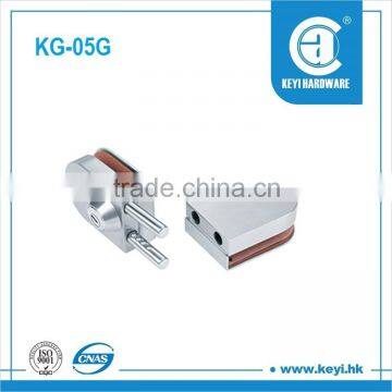 KG-05G High quality double side door lock,frameless glass door lock