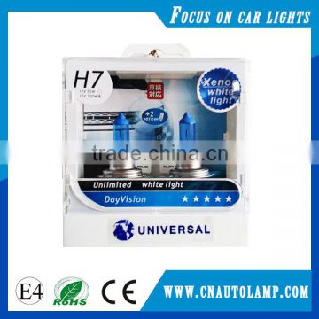 high brightness 12V 55W h7 8500k plasma halogen bulb