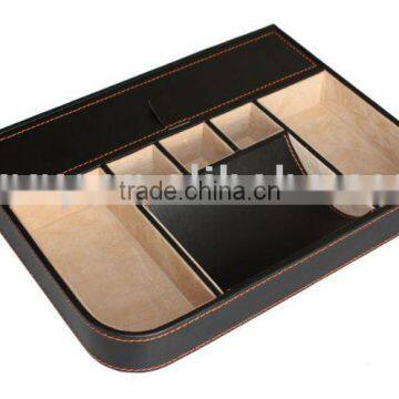 Elegant Men's Leather Valet Tray