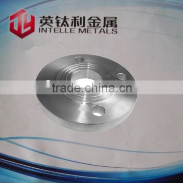 Grade 2 ASME B16.5 titanium Flat welding flange