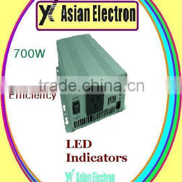 700W with LED indicator in front panel DC to AC PURE SINE WAVE INVERTER