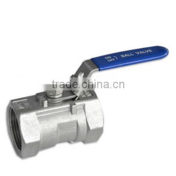 h ss201 ss304 ss316 high quality stainless steel 1pc ball valve