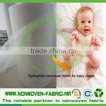 Hydropilic Spunbnoded Non-woven Fabric Roll for Baby Cloth Diaper