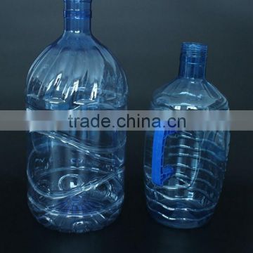 2016 low cost 3 gallon pet preform price 11.34 Liter pet preform bottle water drinking for cold water