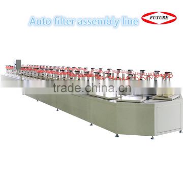 Automotive filter production line