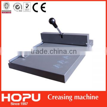 global China popular creasing machine manual paper