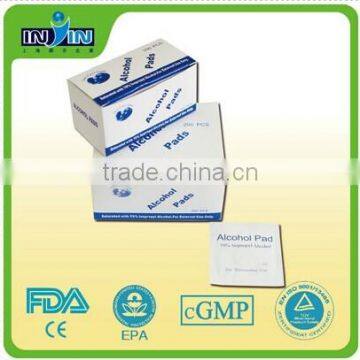 Alcohol pads 40gsm 2.8*6cm OEM