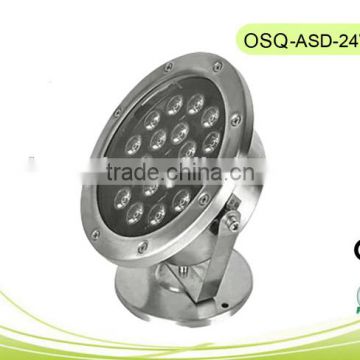 Hot sales CE/RoHS approval, IP68 waterproof outdoor with low price LED Underwater Lamp 24W