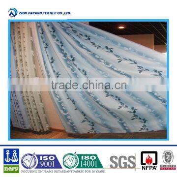 100% polyester flame reistant fabric for curtain