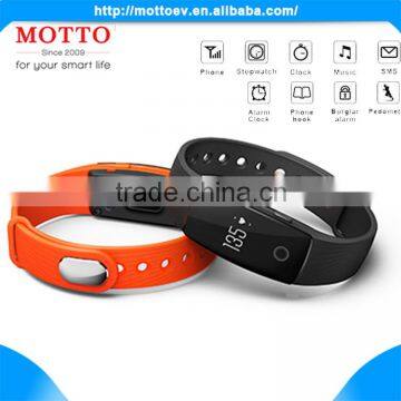 Fashion Design Support Sharing Fitness Information Bluetooth Bracelet For Android Phone