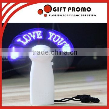 Custom Flashing Logo Message LED Fan