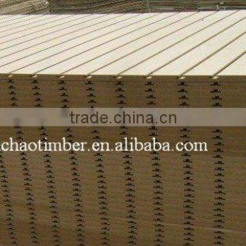 Grooved plywood in 1220*2440*5.2mm-Manufacturer